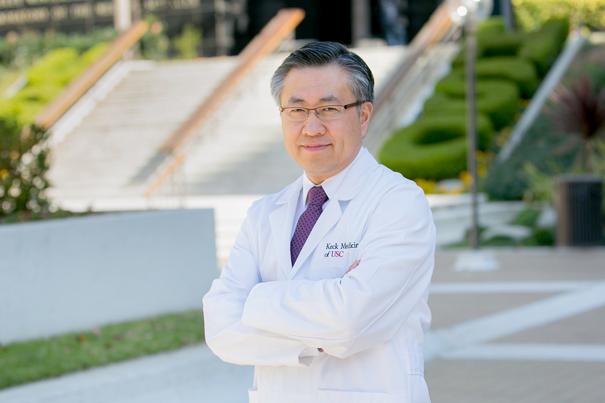Doctor Sang-Hoon Ahn, a medical oncology specialist at Keck Medicine of USC